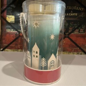 Yankee Candle tea light holder Christmas gift set